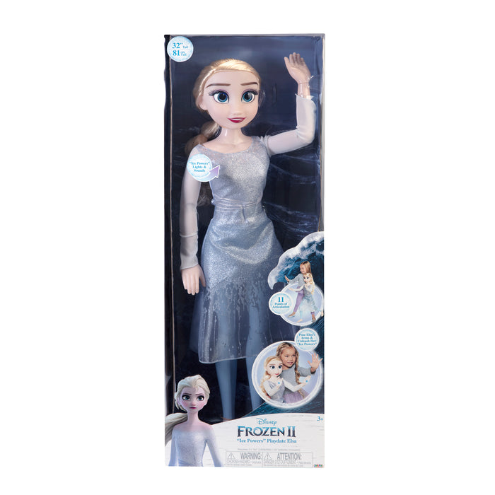 32in Ice Powers Elsa Playdate Doll