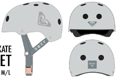 Roxy Protective Helmet Grey