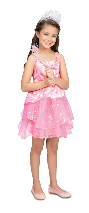 Glinda Premium Pink Bubble Dress