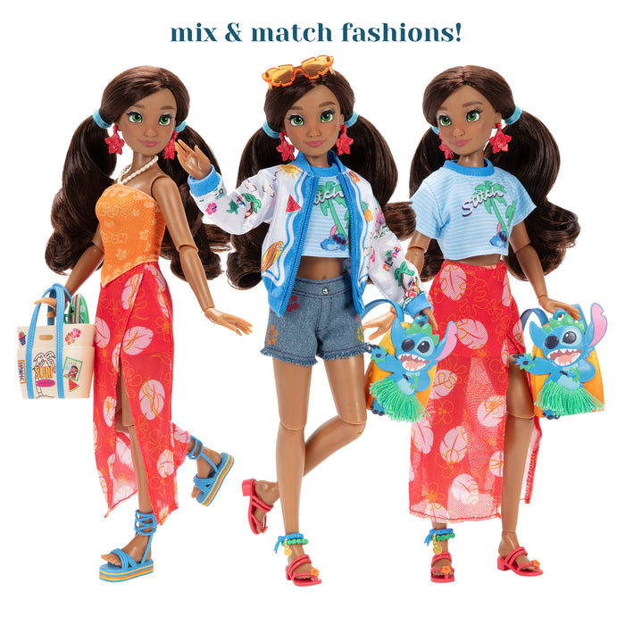 Stitch Inspired Deluxe Fashion Doll