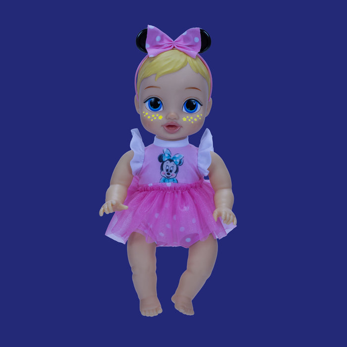 Snuggly Stars Minnie Mouse Doll (Blonde Hair/Blue Eyes)