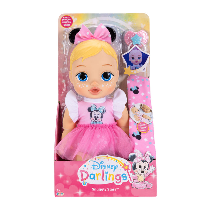 Snuggly Stars Minnie Mouse Doll (Blonde Hair/Blue Eyes)
