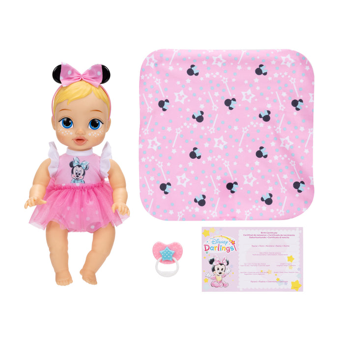 Snuggly Stars Minnie Mouse Doll (Blonde Hair/Blue Eyes)