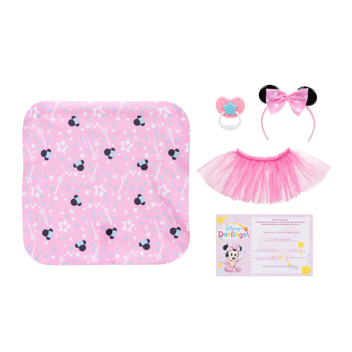 Snuggly Stars Minnie Mouse Doll (Dark Brown Hair/Brown Eyes)