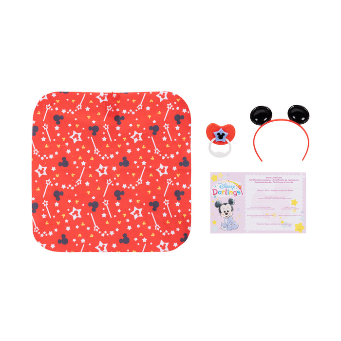 Snuggly Stars Mickey Mouse Doll (Brunette Hair/Brown Eyes)