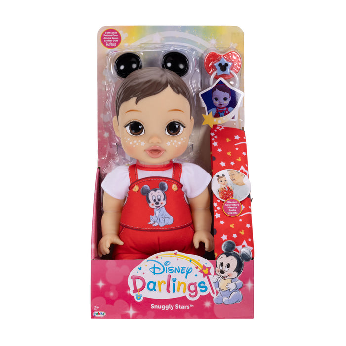 Snuggly Stars Mickey Mouse Doll (Brunette Hair/Brown Eyes)