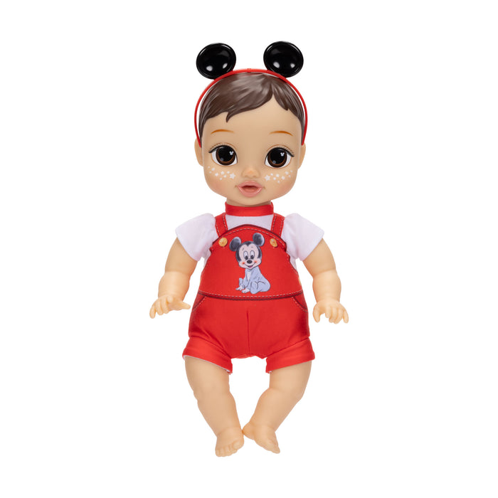 Snuggly Stars Mickey Mouse Doll (Brunette Hair/Brown Eyes)