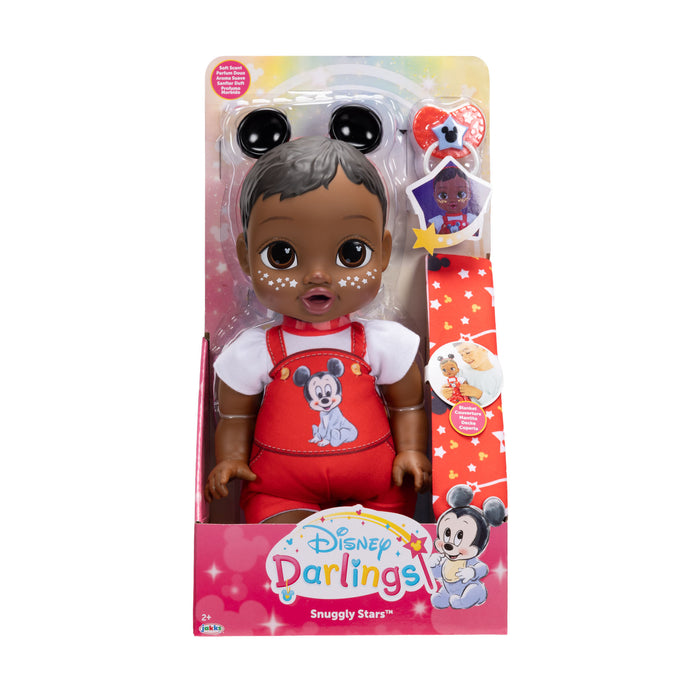 Snuggly Stars Mickey Mouse Doll (Dark Brown Hair/Brown Eyes)