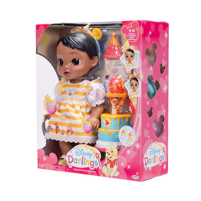 Deluxe Feature Winnie the Pooh Birthday Celebration Doll (Light Brown Hair, Brown Eyes)