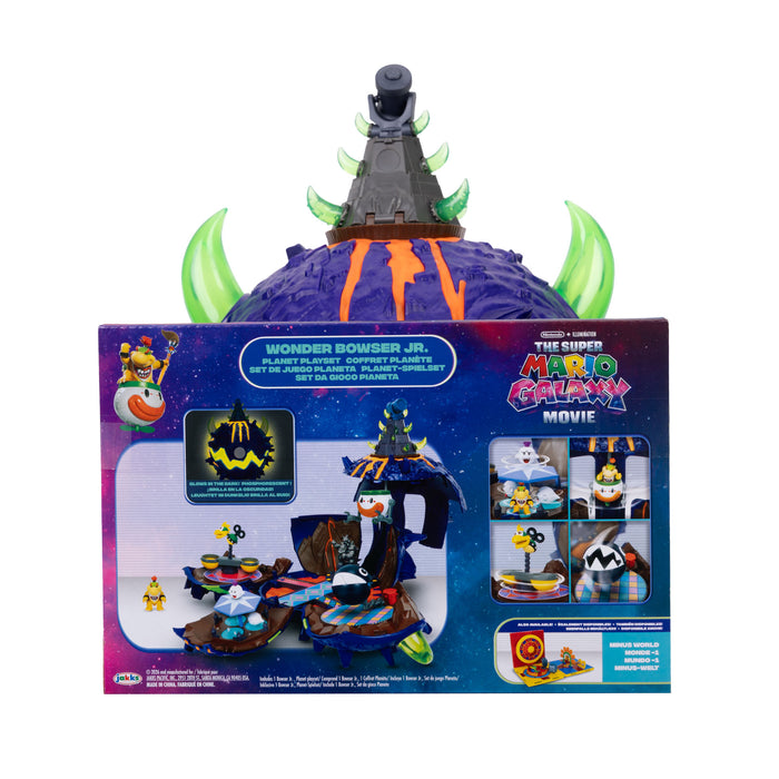 Deluxe Wonder Bowser Jr. Planet Playset