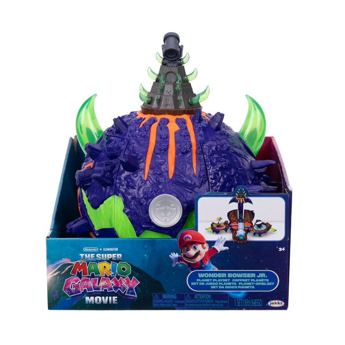 Deluxe Wonder Bowser Jr. Planet Playset