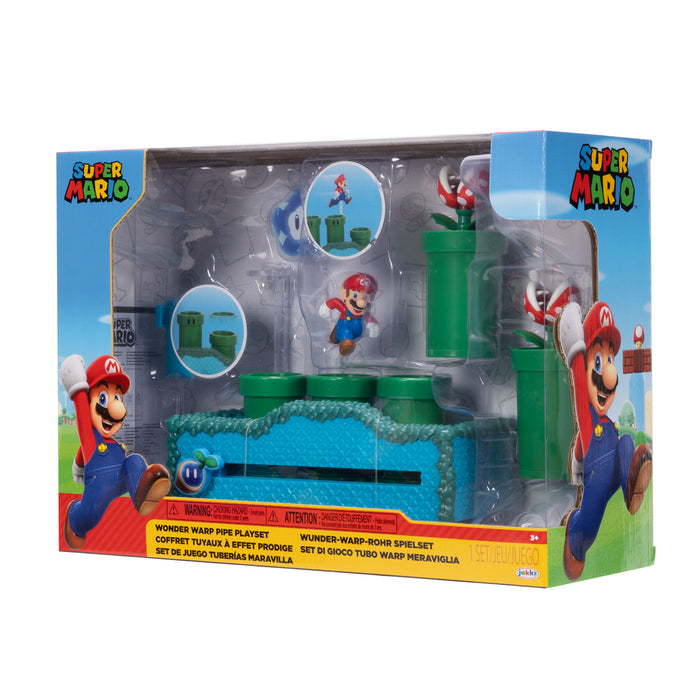 2.5in Super Mario Warp Pipe Playset