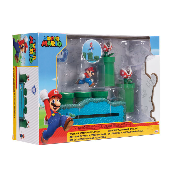 2.5in Super Mario Warp Pipe Playset