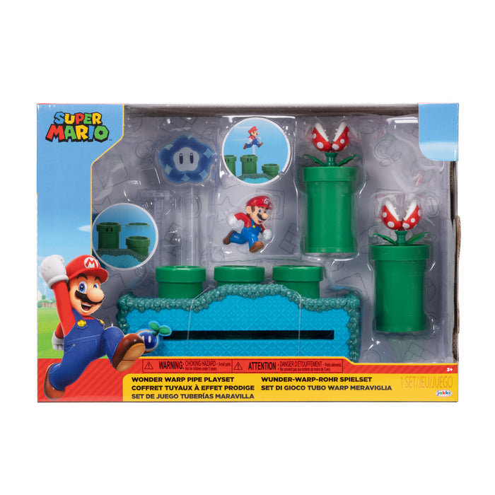 2.5in Super Mario Warp Pipe Playset