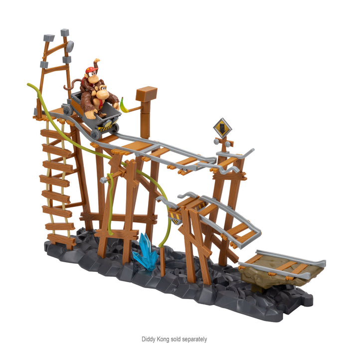 2.5in Donkey Kong Mine Cart Adventure Playset
