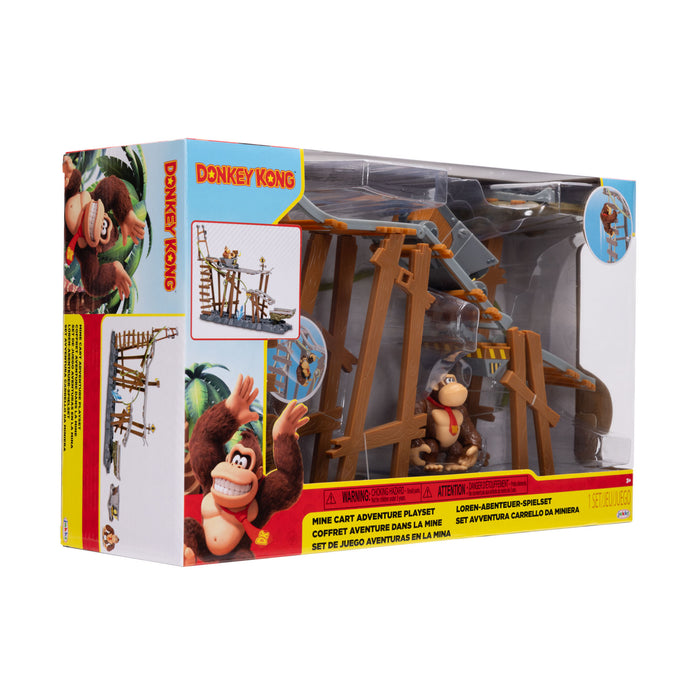 2.5in Donkey Kong Mine Cart Adventure Playset