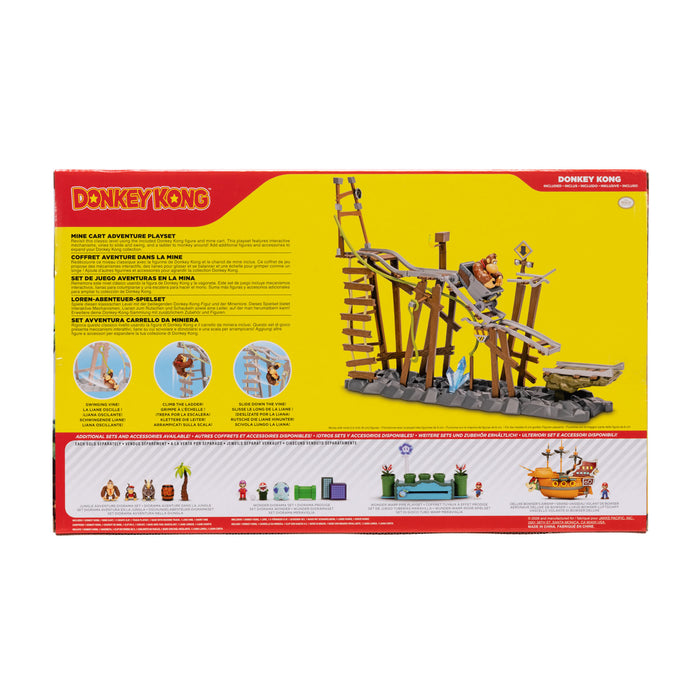 2.5in Donkey Kong Mine Cart Adventure Playset