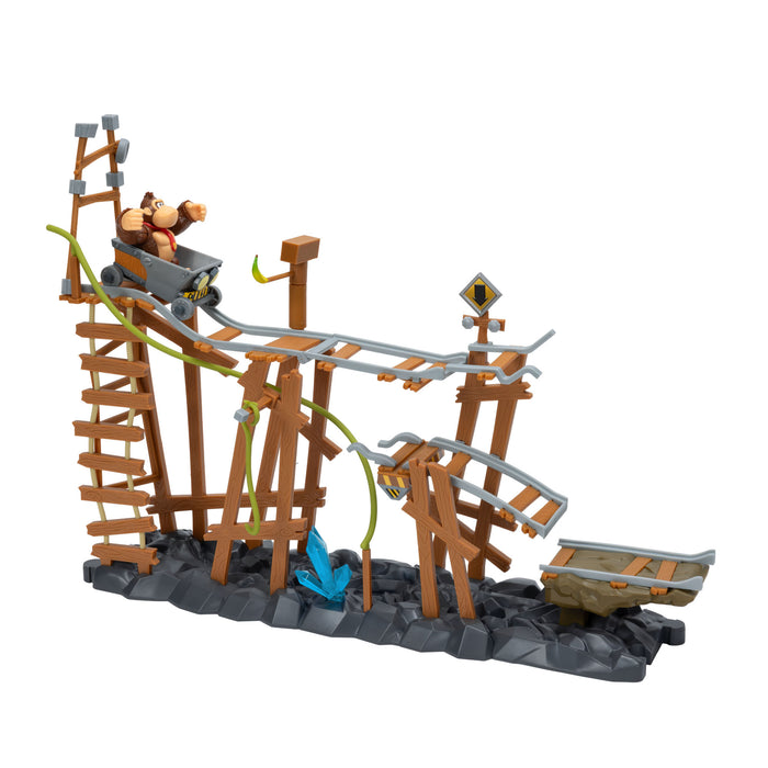 2.5in Donkey Kong Mine Cart Adventure Playset