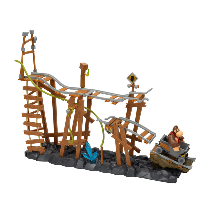 2.5in Donkey Kong Mine Cart Adventure Playset