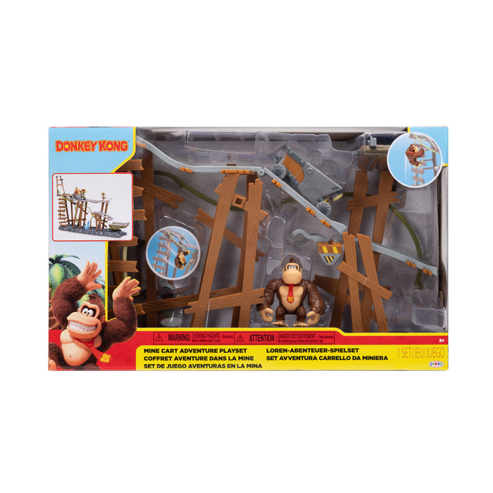 2.5in Donkey Kong Mine Cart Adventure Playset