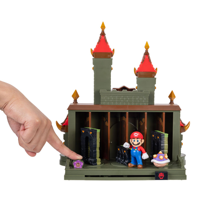 2.5in Deluxe Bowser Jr. Castle Playset