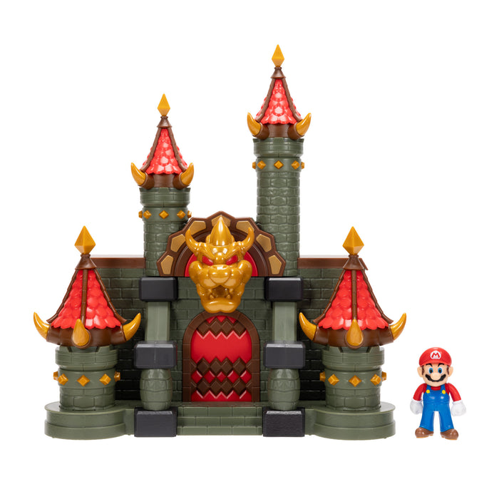 2.5in Deluxe Bowser Jr. Castle Playset