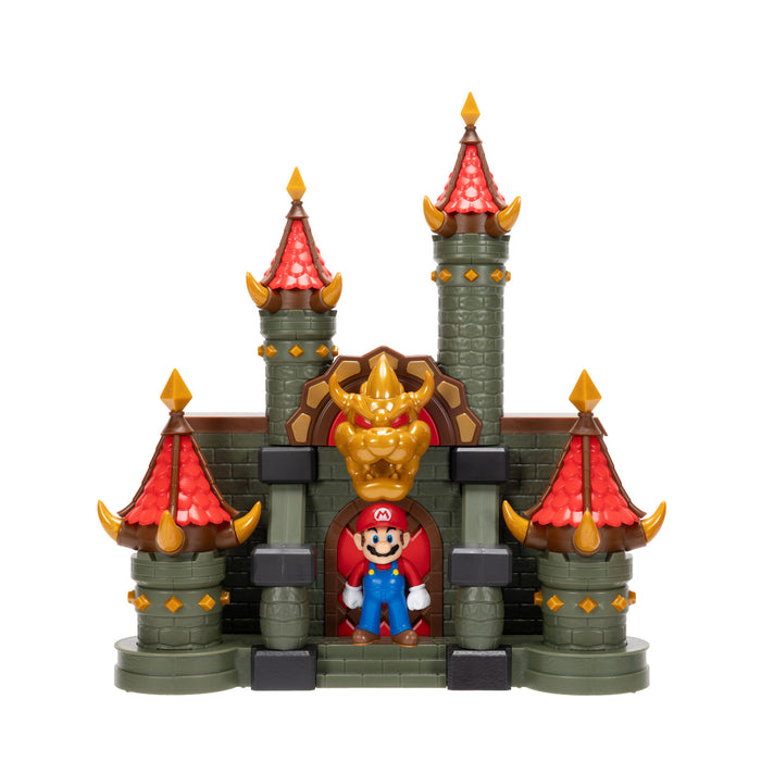 2.5in Deluxe Bowser Jr. Castle Playset