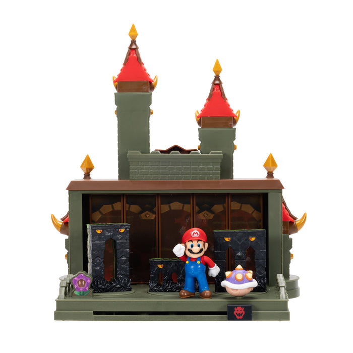 2.5in Deluxe Bowser Jr. Castle Playset