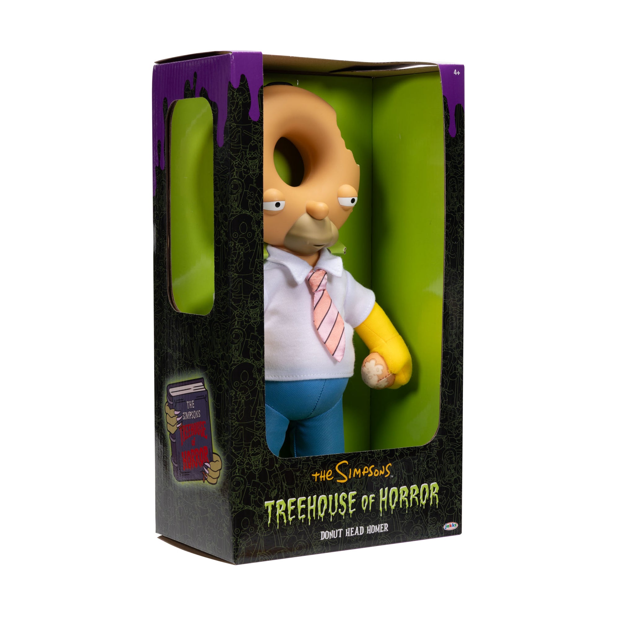 Treehouse of Horror Donut Head Homer Roto Plush — Jakks Wholesale