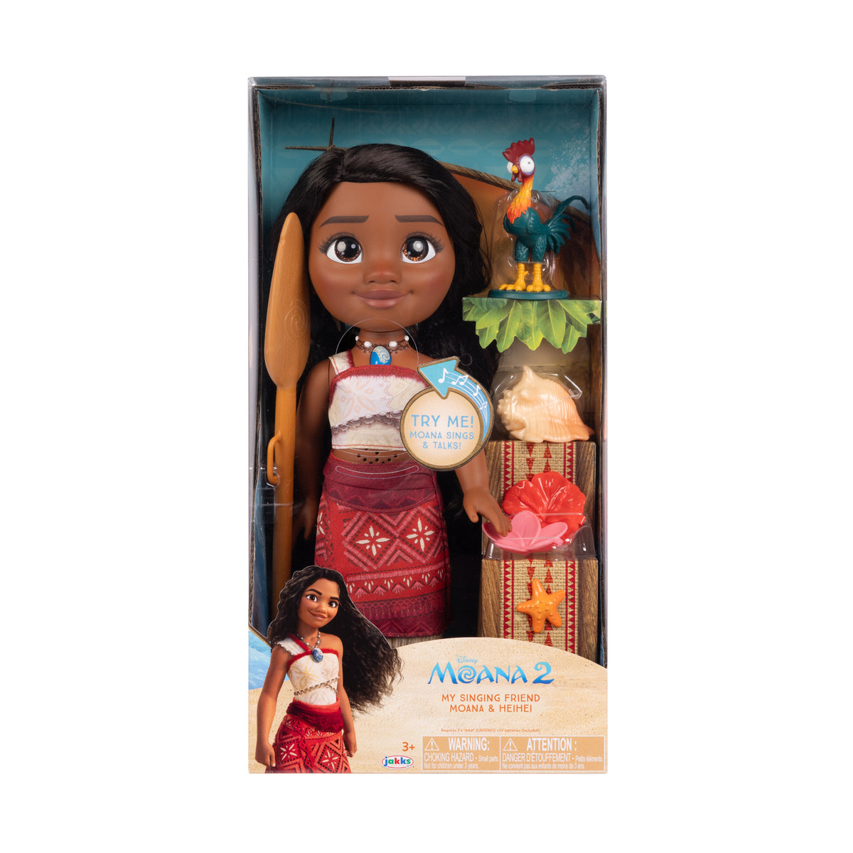 Disney s Moana 2 Singing Moana Large Doll Jakkswholesale