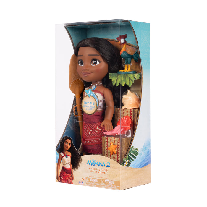 Disney's Moana 2 Singing Moana Large Doll 4L Packaging