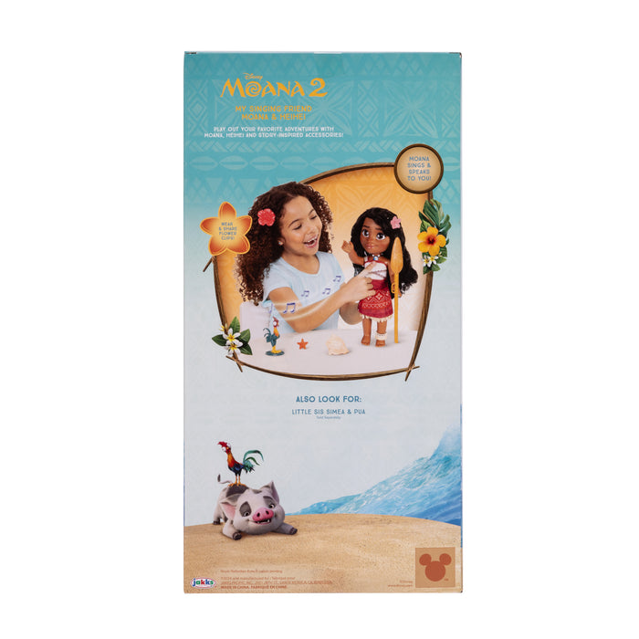 Disney's Moana 2 Singing Moana Large Doll 4L Packaging