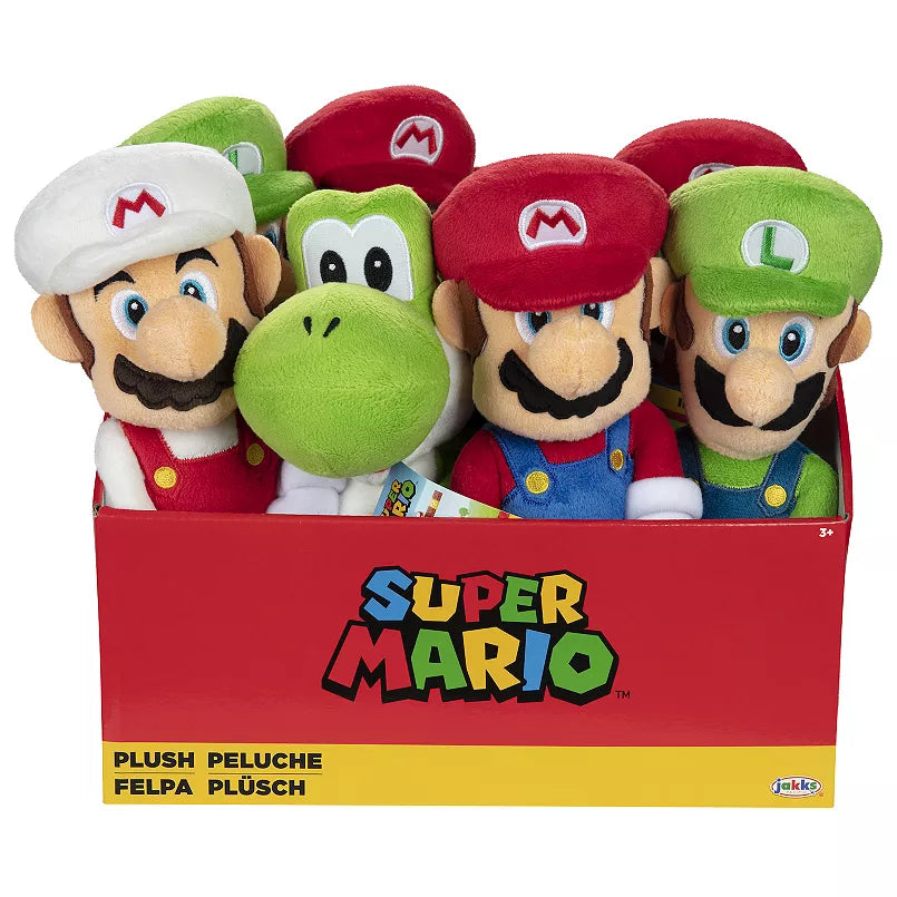 New super mario bros wii luigi plush online