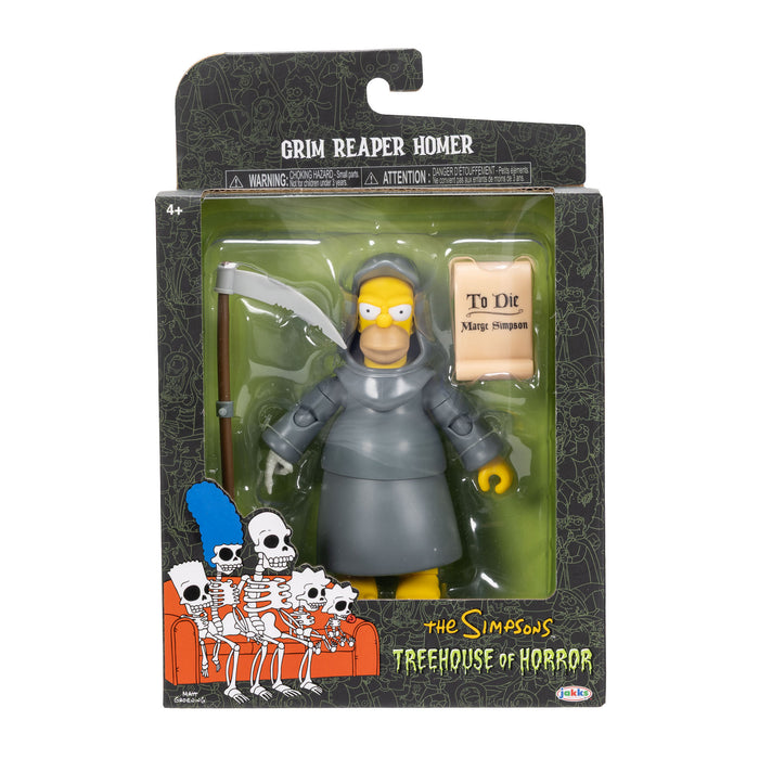 THOH Grim Reaper Homer 5in Deluxe Figure