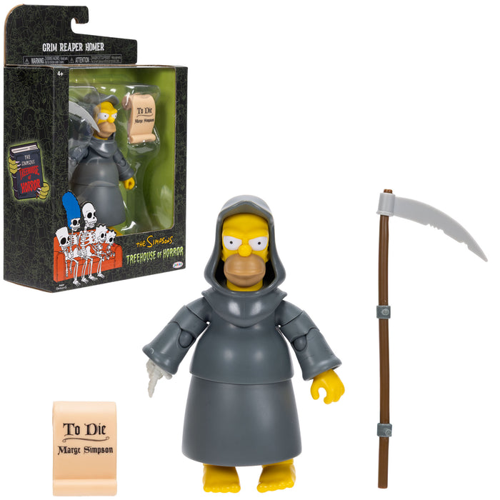 THOH Grim Reaper Homer 5in Deluxe Figure