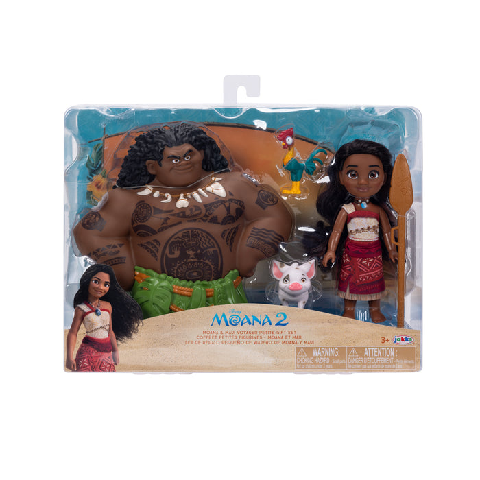 Disney's Moana 2 6" Moana & Maui Petite Gift Set