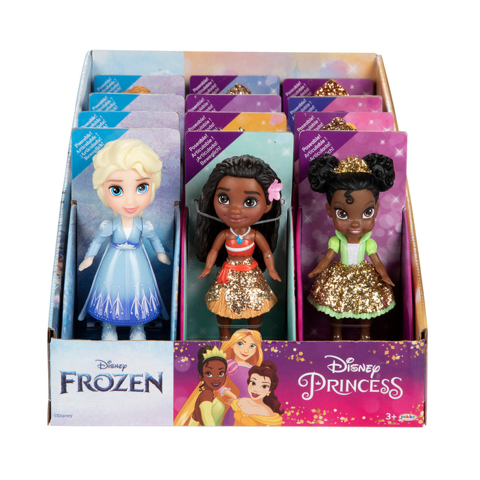 DP and Frozen Franchise Mini Dolls