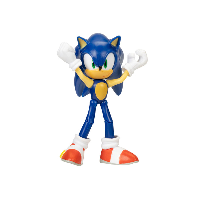 Sonic 4" Figures with Star Spring Accsesory