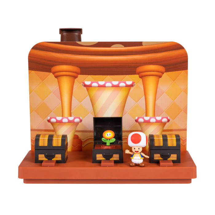 Nintendo 2.5" DLX Toad House Playset