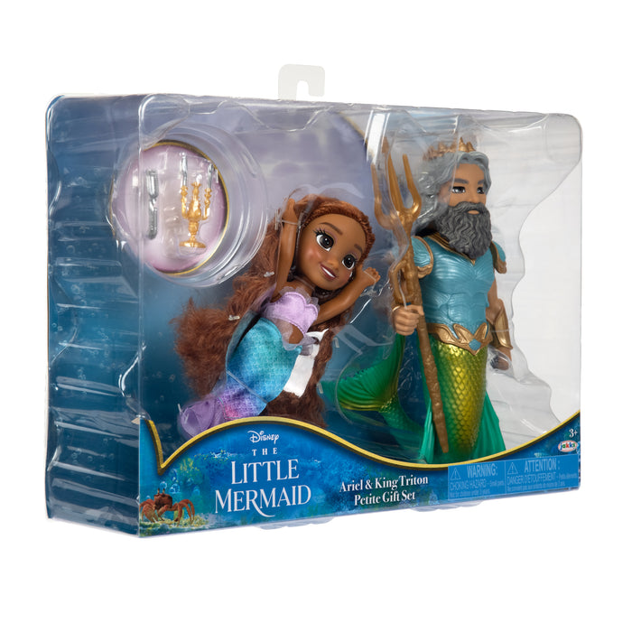 Little Mermaid Live Action  Ariel & King Triton Petite Gift Set