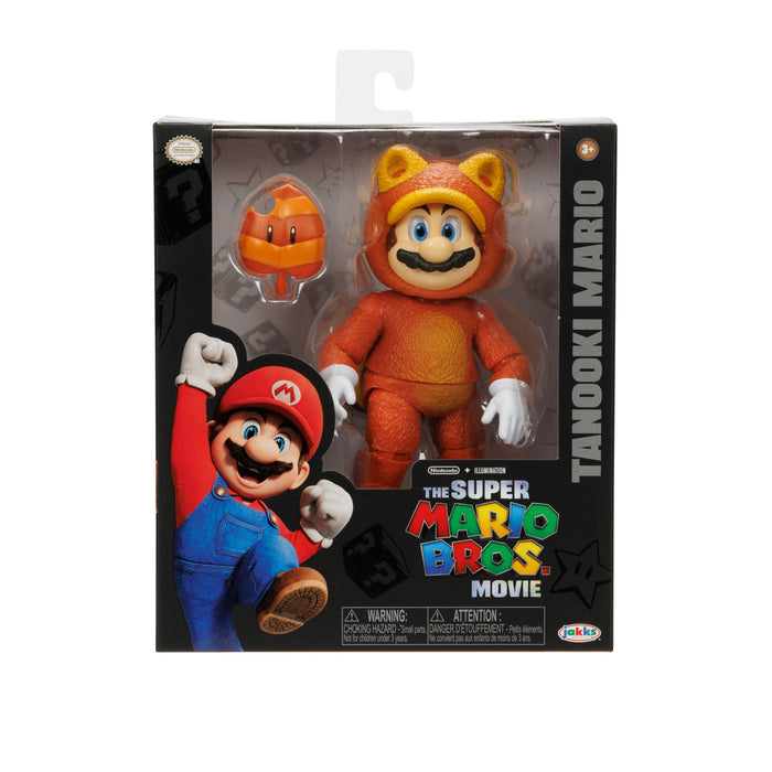 Super Mario 5IN Figure Tanooki Mario