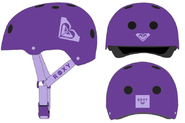 Roxy Protective Helmet Purple