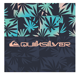 Quiksilver Beach Mat Pastel Islands