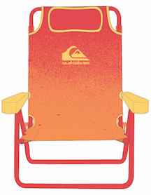 Quiksilver Deluxe Beach Chair Warm Fade