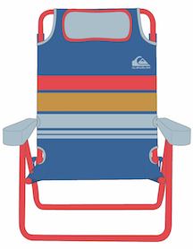 Deluxe Beach Chair Royal Lines