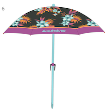 Quiksilver Beach Umbrella Hibiscus