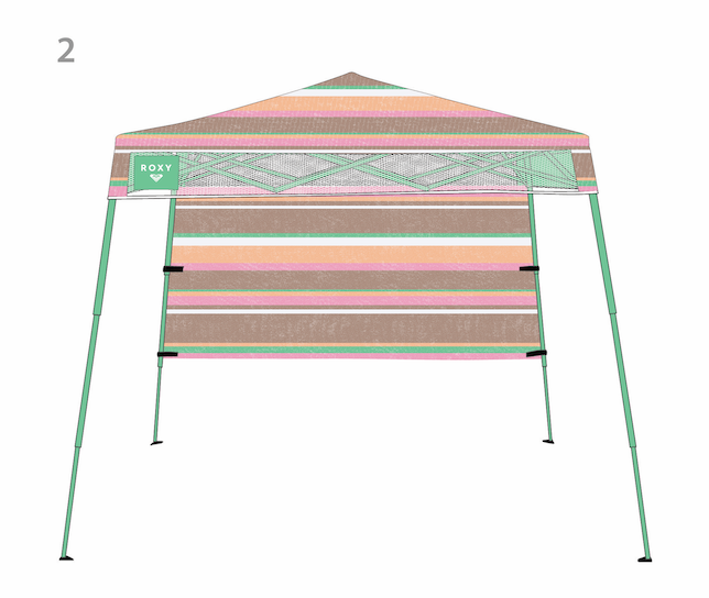 Roxy beach Canopy Pattern