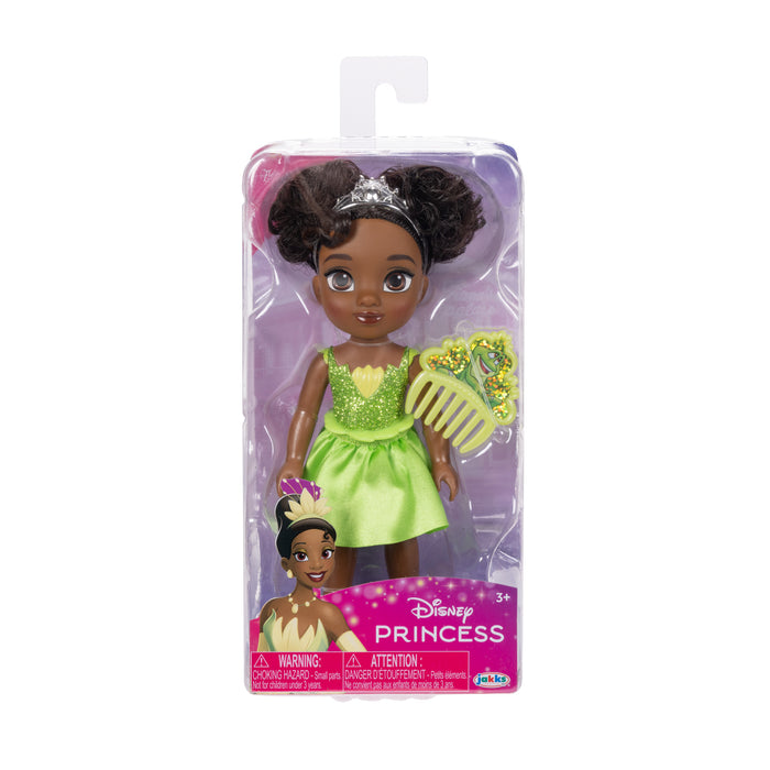 6in Petite Disney Princess Tiana w/ Glittered Molded