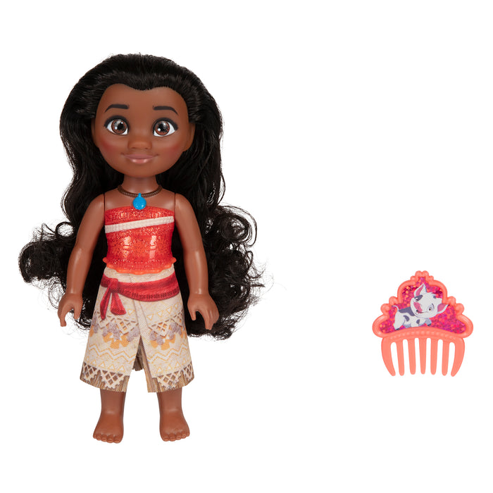 6in Moana Petite Doll w/ Molded Bodice & Comb