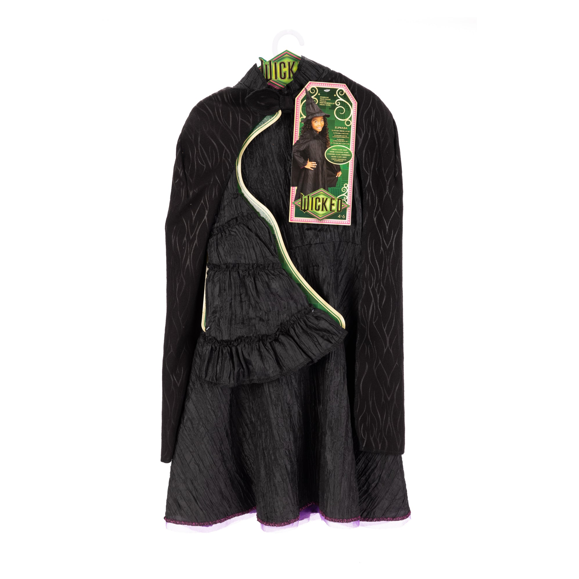 Deluxe Elphaba Black Dress & Accessories — Jakks Wholesale